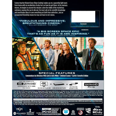 Проект «Конец света» (Проект «Аве Мария») (2026) (англ. язык) (4K UHD Blu-ray)
