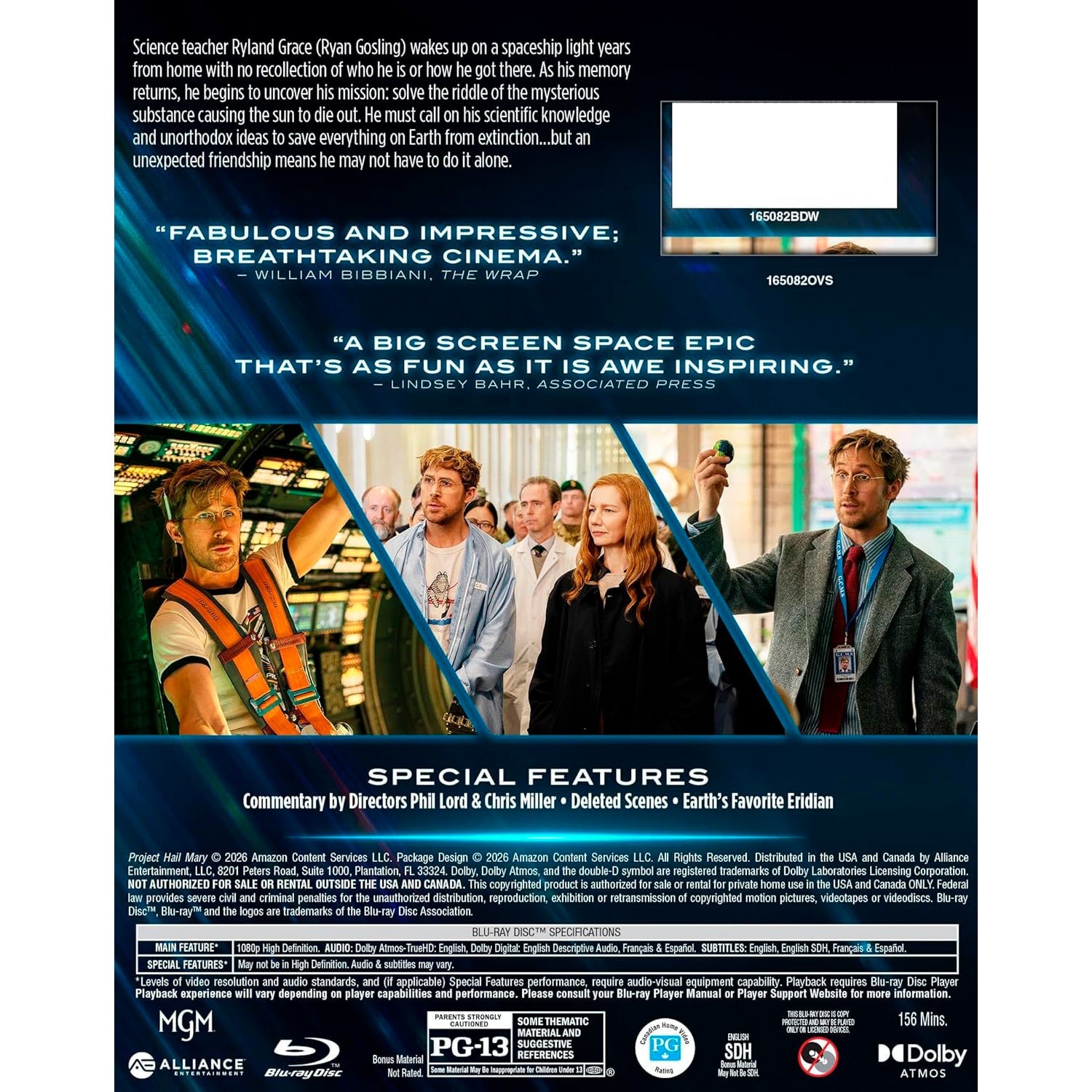Проект «Конец света» (Проект «Аве Мария») (2026) (англ. язык) (Blu-ray)