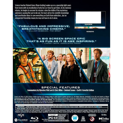 Проект «Конец света» (Проект «Аве Мария») (2026) (англ. язык) (Blu-ray)