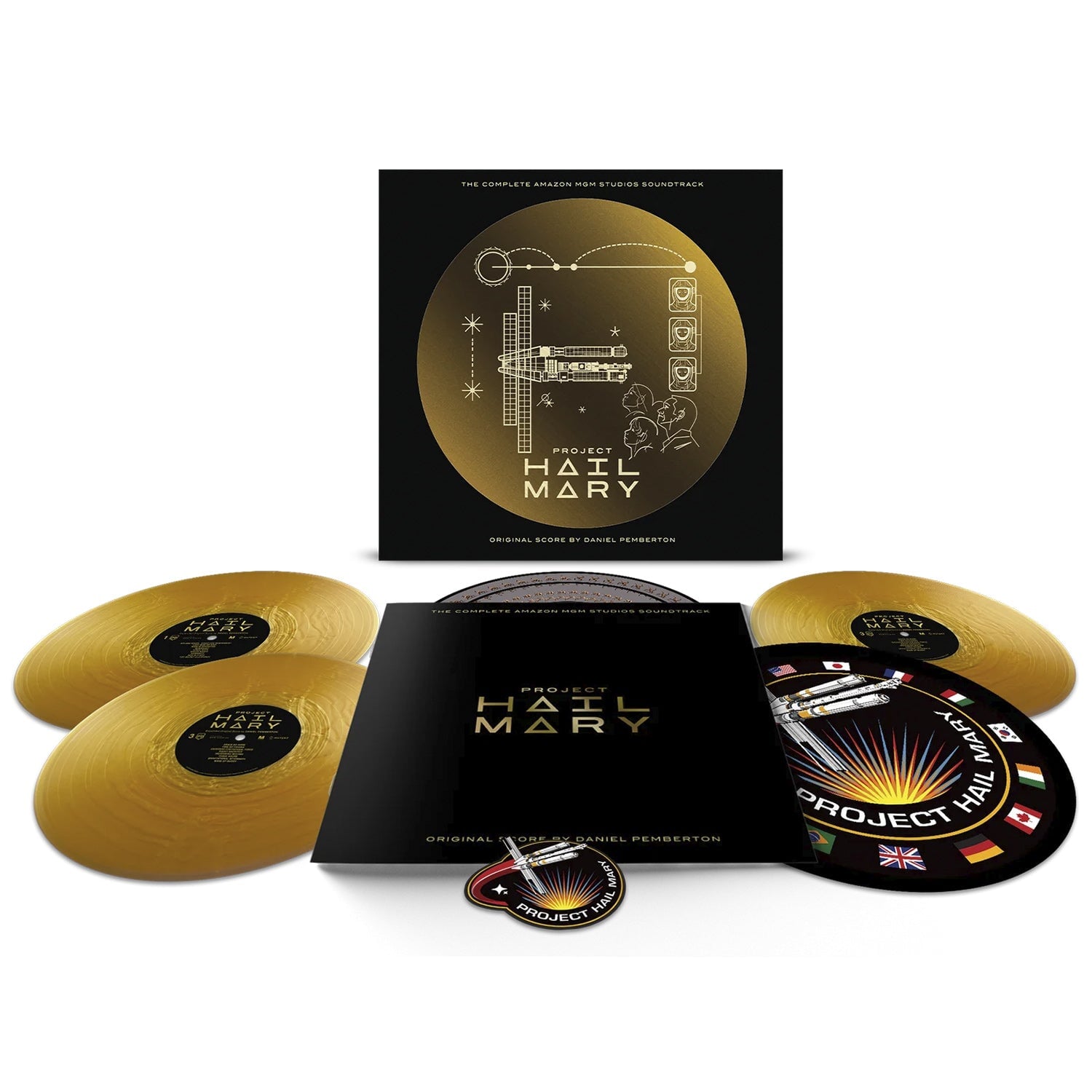 Project Hail Mary (The Complete Amazon MGM Studios Soundtrack) 3 x Gold Vinyl + Zoetrope Vinyl (4LP) Limited Edition Collectable Box Set