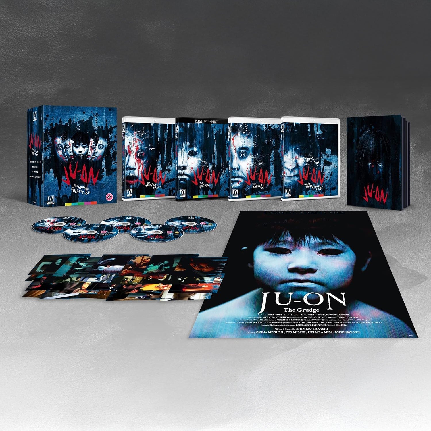 Проклятие: Коллекция 6 фильмов (2000-2009) (англ. язык) (4K UHD + 4 Blu-ray) Limited Edition
