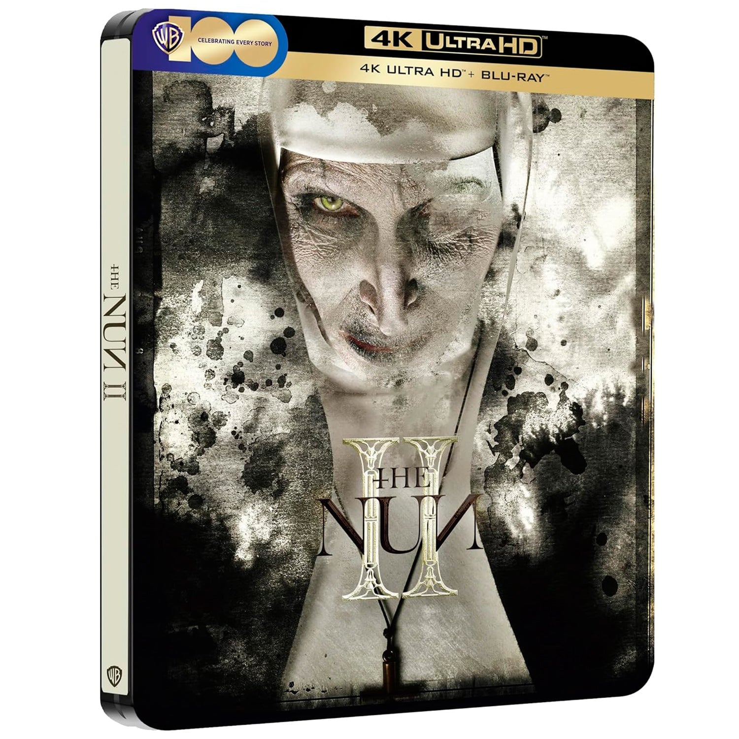 Проклятие монахини 2 (2023) (англ. язык) (4K UHD + Blu-ray) Steelbook