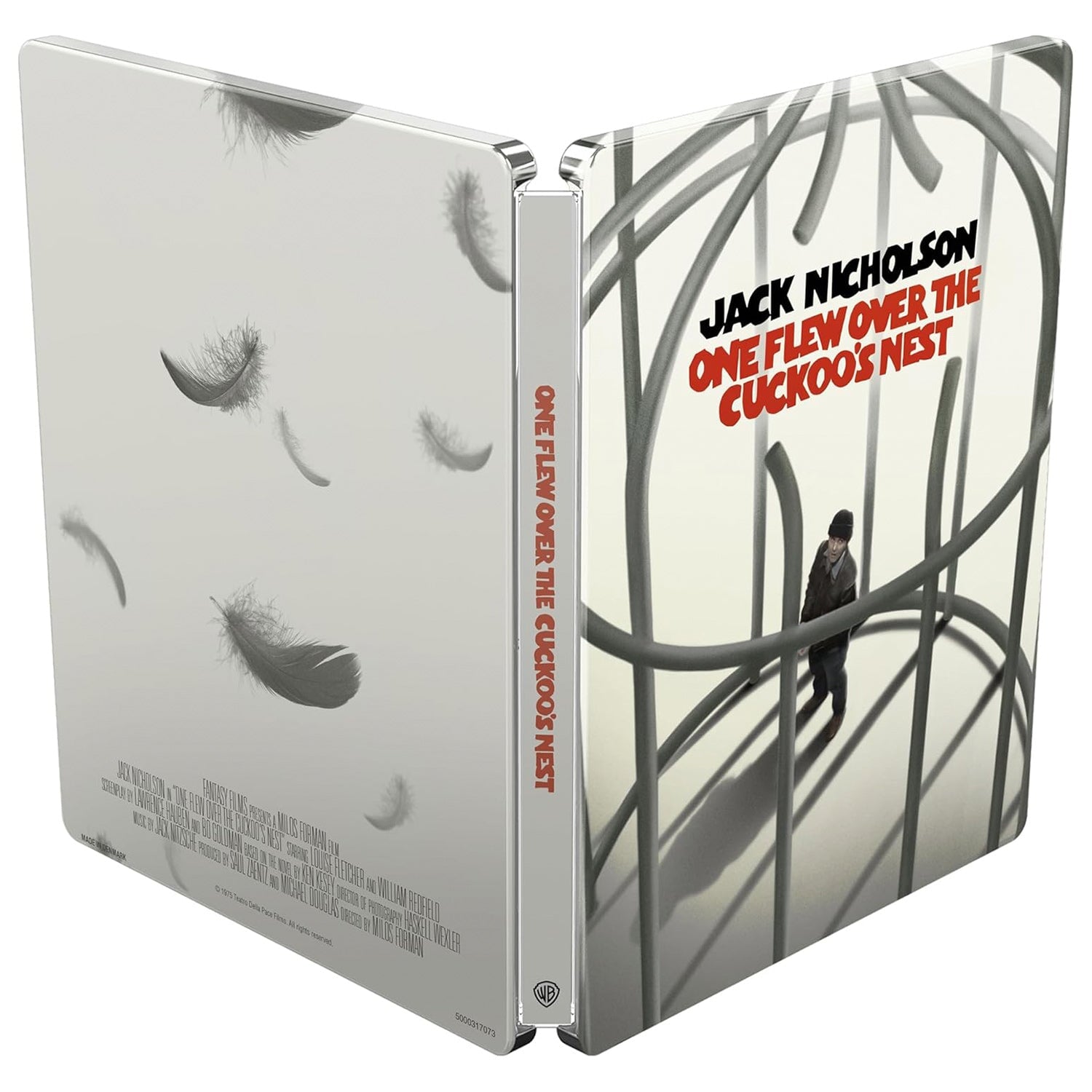 Пролетая над гнездом кукушки (1975) (англ. язык) (4K UHD Blu-ray) Steelbook [50th Anniversary]