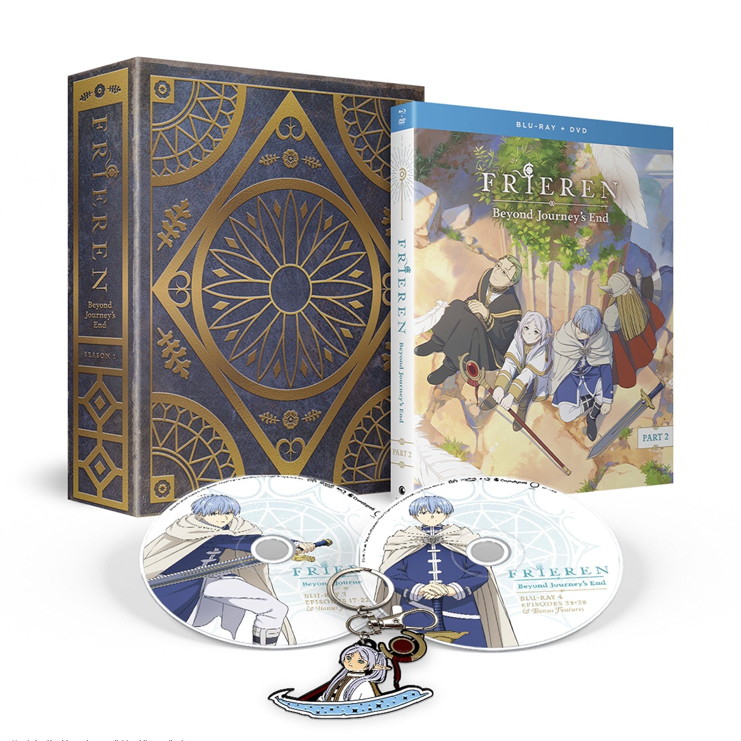 Провожающая в последний путь Фрирен: Сезон 1 Часть 2 (англ. язык) (2 Blu-ray + 2 DVD) Limited Edition