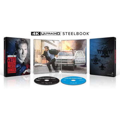 Прямая и явная угроза (1994) (4K UHD + Blu-ray) Steelbook