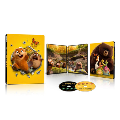 Прыгуны (2026) (англ. язык) (4K UHD + Blu-ray) Steelbook