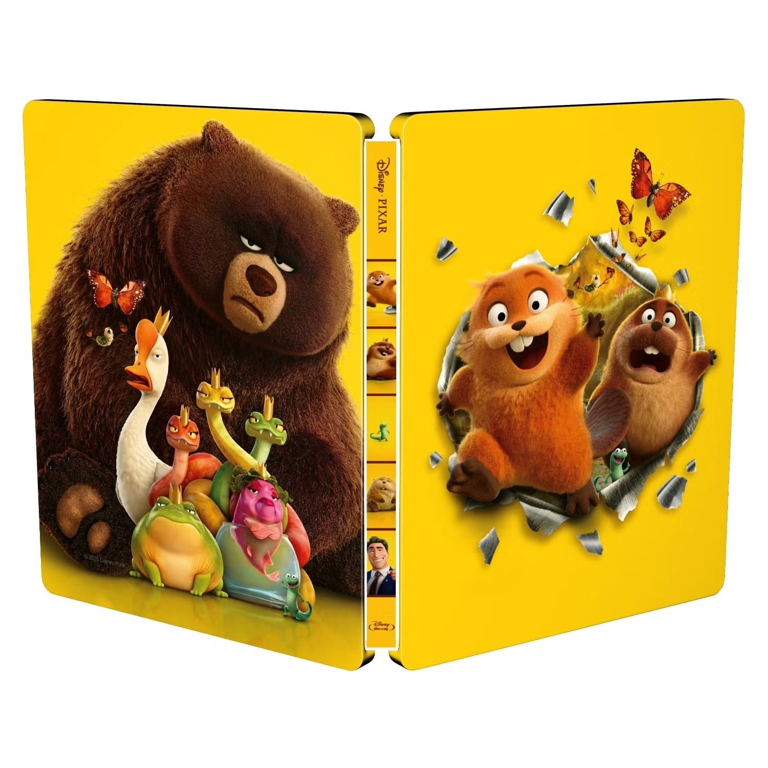 Прыгуны (2026) (англ. язык) (4K UHD + Blu-ray) Steelbook