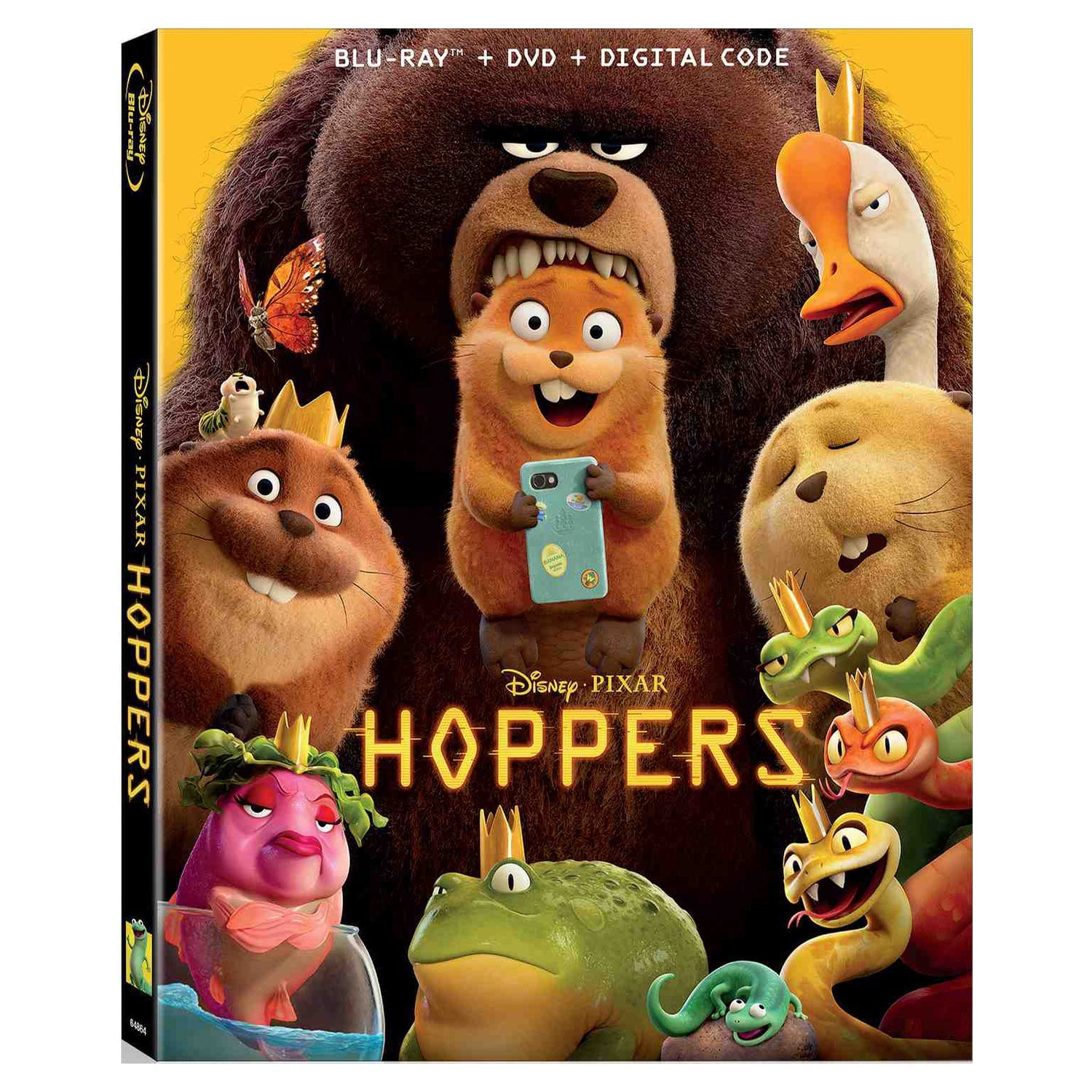 Прыгуны (2026) (англ. язык) (Blu-ray + DVD)