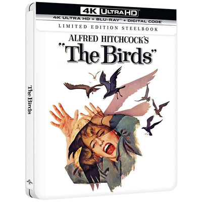 Птицы (1963) (англ. язык) (4K UHD + Blu-ray) Steelbook