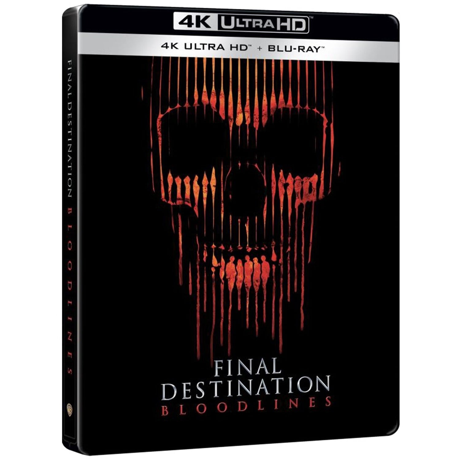 Пункт назначения: Узы крови (2025) (англ. язык) (4K UHD + Blu-ray) "Bus Shelter Skull" Steelbook