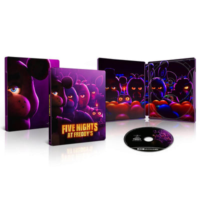 Пять ночей с Фредди (2023) (англ. язык) (4K UHD Blu-ray) Steelbook