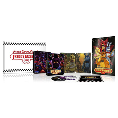 Пять ночей с Фредди (2023) (англ. язык) (4K UHD + Blu-ray) Ultimate Collector's Edition IconArt Steelbook