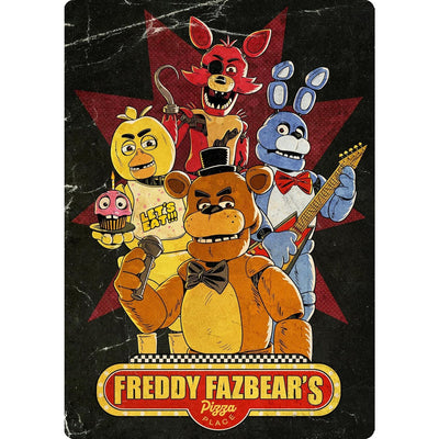 Пять ночей с Фредди (2023) (англ. язык) (4K UHD + Blu-ray) Ultimate Collector's Edition IconArt Steelbook