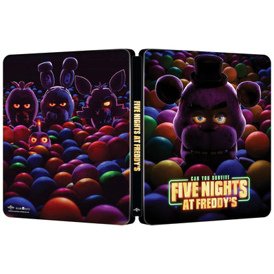 Пять ночей с Фредди (2023) (англ. язык) (4K UHD + Blu-ray) Ultimate Collector's Edition IconArt Steelbook