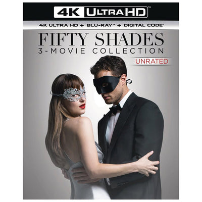 Пятьдесят оттенков серого. Трилогия (2015-2018) (англ. язык) (4K UHD + Blu-ray)