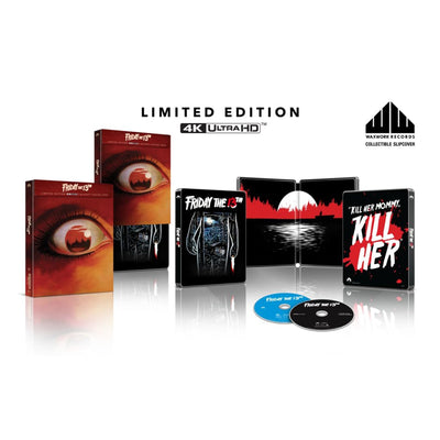 Пятница 13-е (1980) (англ. язык) (4K UHD + Blu-ray) Steelbook