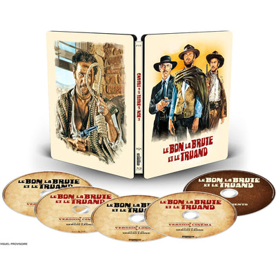 The Good, the Bad and the Ugly (1966) (2 4K UHD + 2 Blu-ray + Bonus Blu-ray) Steelbook