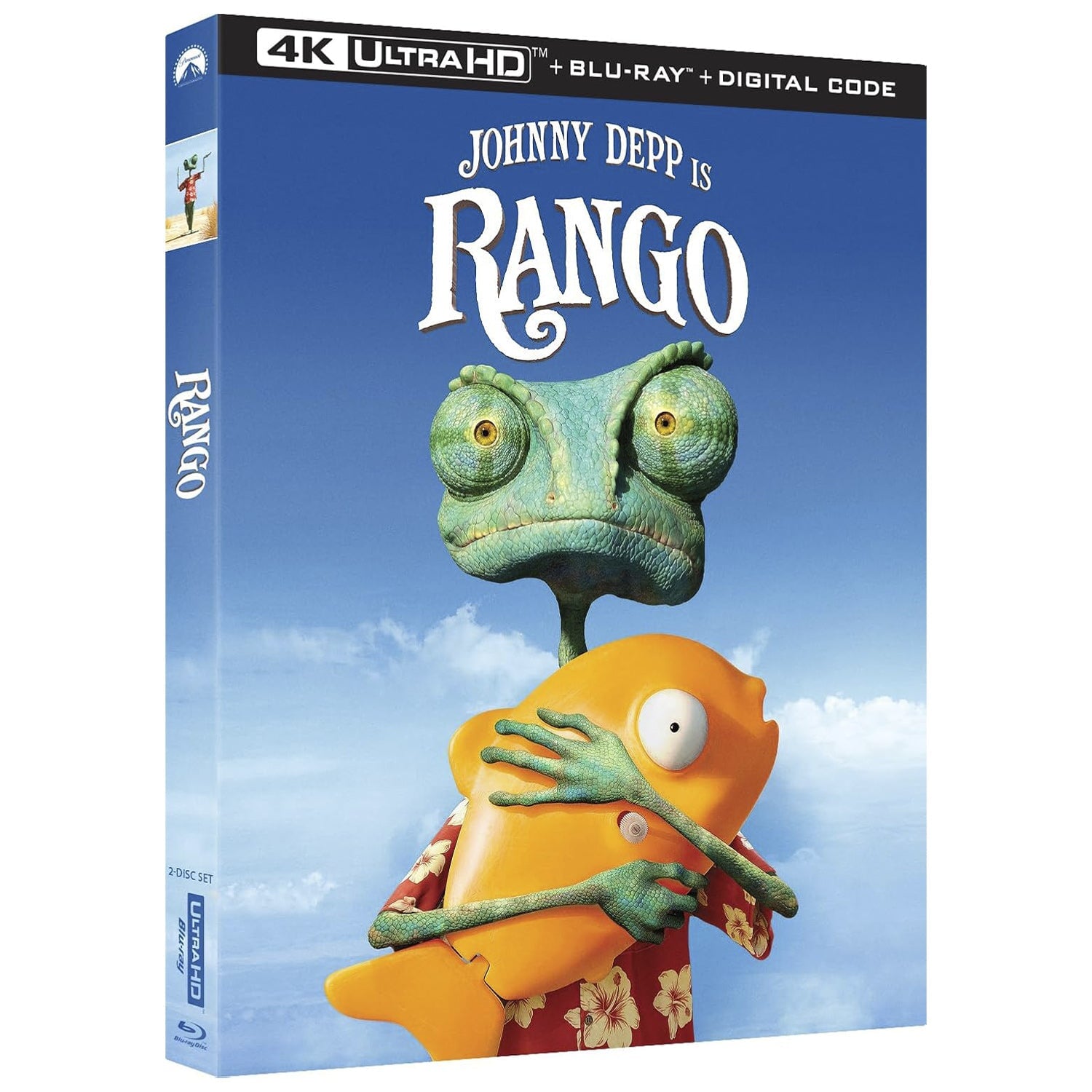 Ранго (2011) (англ. язык) (4K UHD + Blu-ray)