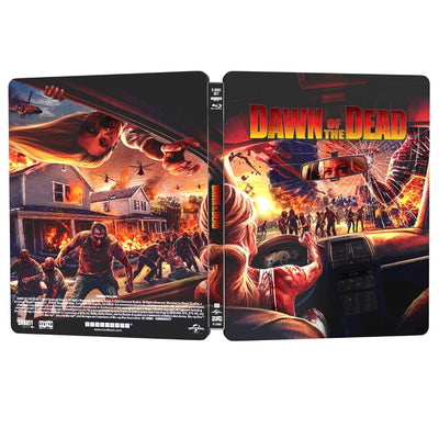 Рассвет мертвецов (2004) (англ. язык) (4K UHD + 2 Blu-ray) Steelbook