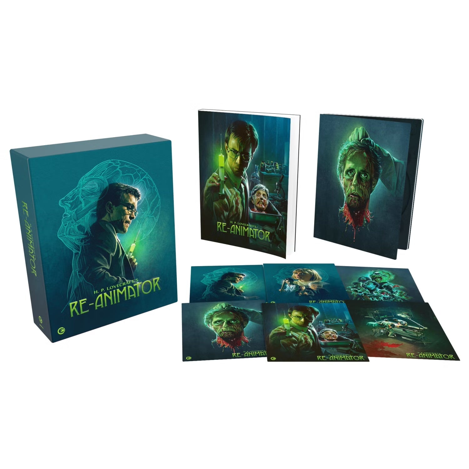 Реаниматор (1985) (англ. язык) (4K UHD + 2 Blu-ray) Limited Edition