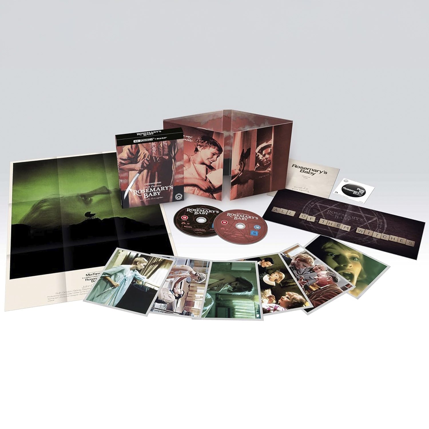 Ребенок Розмари (1968) (англ. язык) (4K UHD + Blu-ray) Limited Collector's Edition