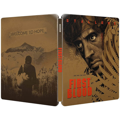 Рэмбо: Первая кровь (англ. язык) (4K UHD + Blu-ray) 40th Anniversary Steelbook