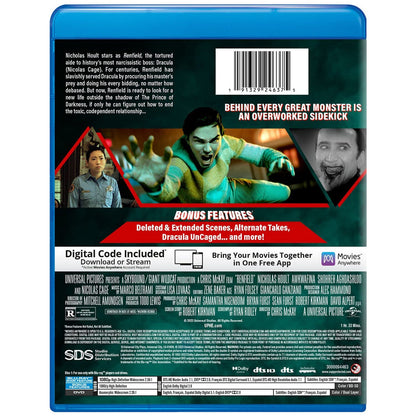 Ренфилд (2023) (англ. язык) (Blu-ray + DVD)