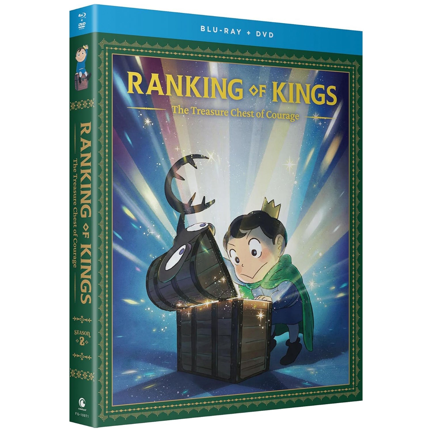 Рейтинг короля: Сундук с сокровищами мужества: Сезон 2 (2023) (англ. язык) (2 Blu-ray + 2 DVD)