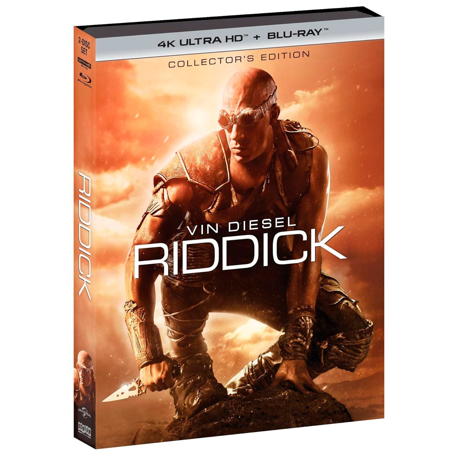 Риддик (2013) (англ. язык) (4K UHD + 2 Blu-ray) (Riddick) – Bluraymania