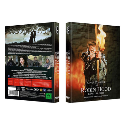 Робин Гуд: Принц воров (1991) (англ. язык) (4K UHD + 2 Blu-ray) Mediabook Limited Edition (Cover A)
