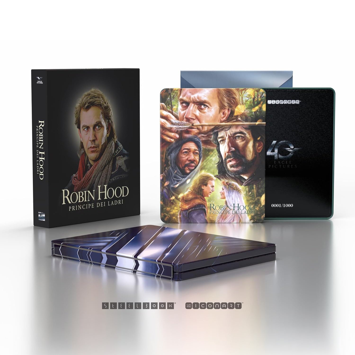 Робин Гуд: Принц воров (1991) (англ. язык) (4K UHD + Blu-ray) Steelbook [Icon Collection]
