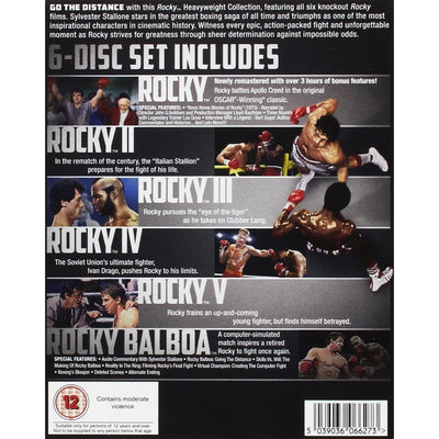Рокки 1-6 (1976-2006) (6 Blu-ray)