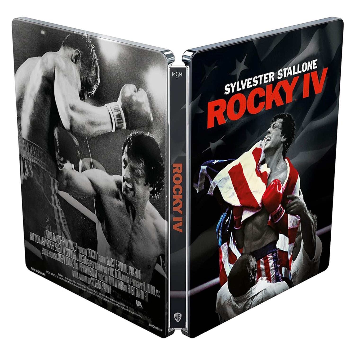 Рокки 4 (англ. язык) (4K UHD + Blu-ray) Steelbook