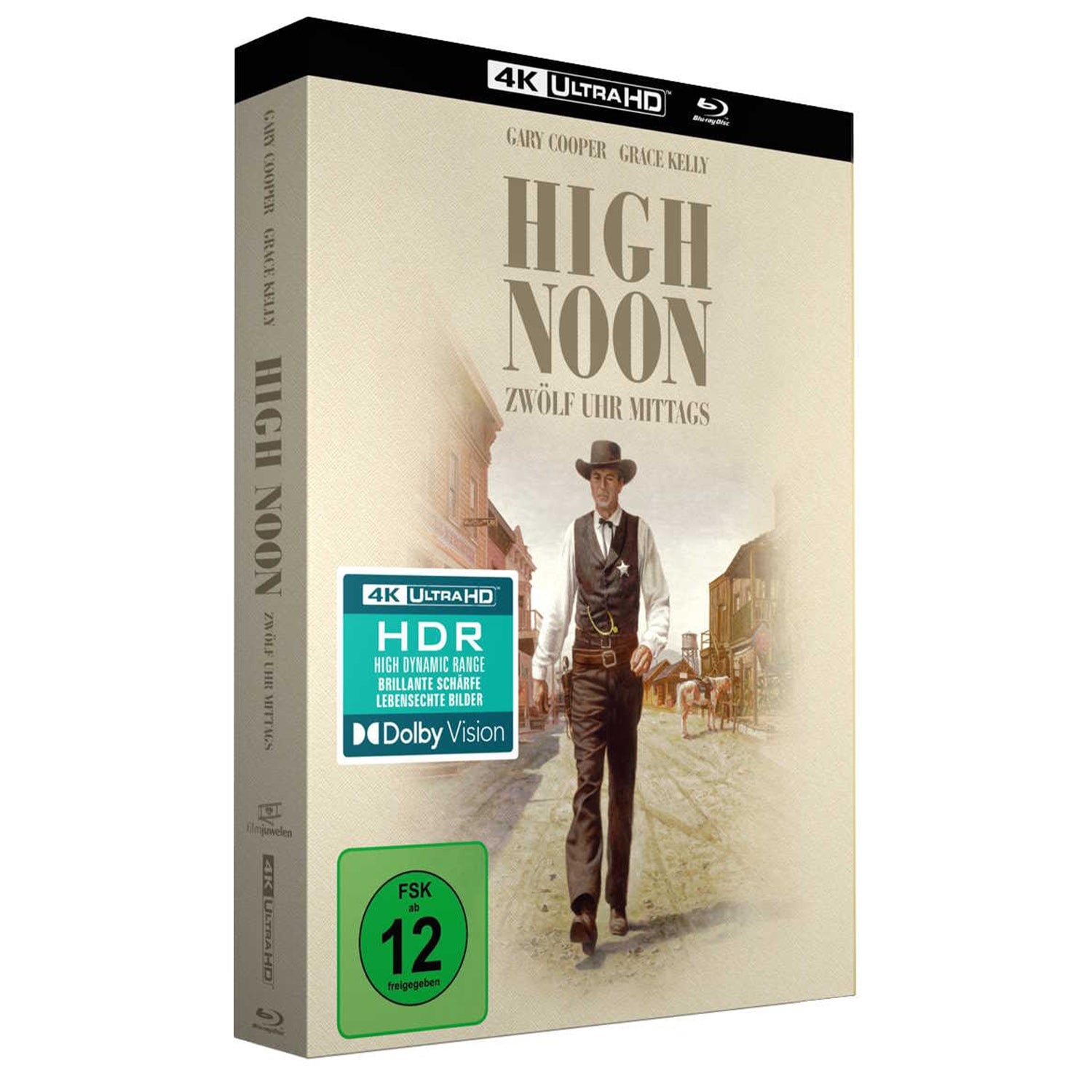 Ровно в полдень (1952) (англ. язык) (4K UHD + Blu-ray) Limited Collector's Edition Mediabook