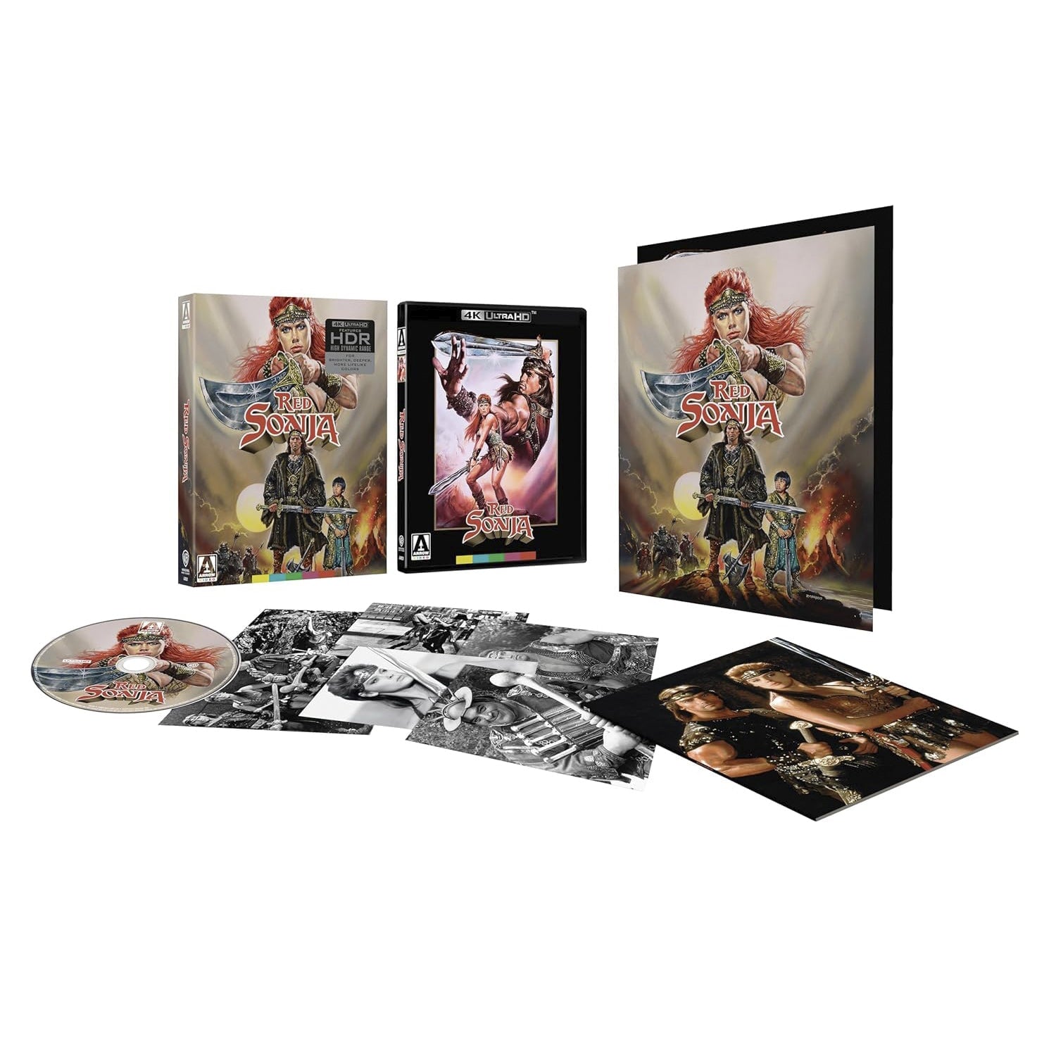 Рыжая Соня (1985) (англ. язык) (4K UHD) Limited Edition