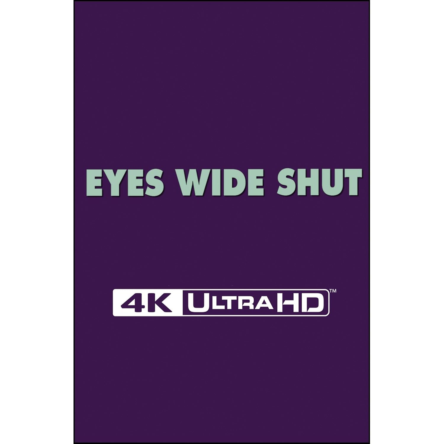 С широко закрытыми глазами (1999) (англ. язык) (4K UHD + Blu-ray) Steelbook