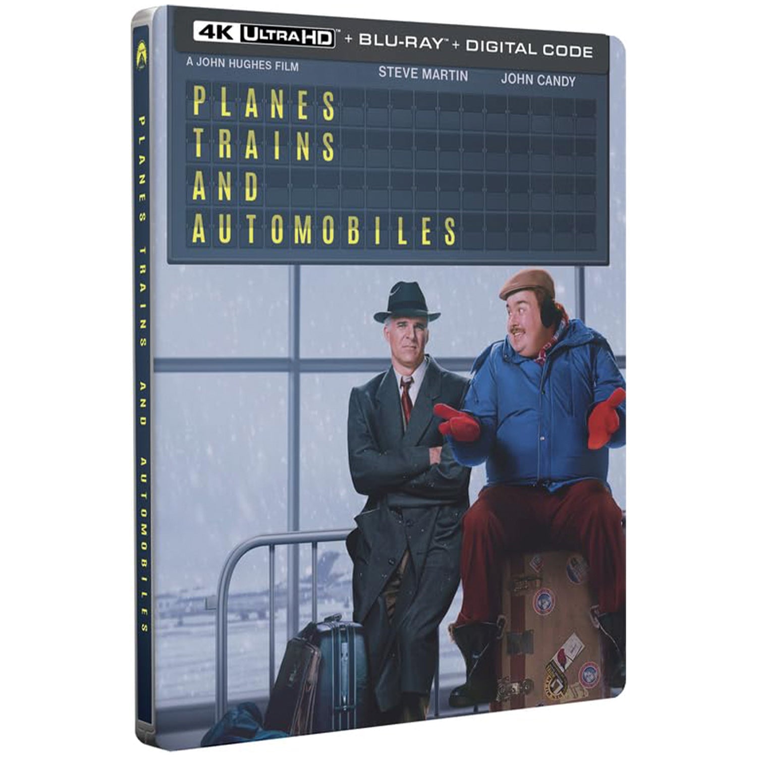 Самолетом, поездом, машиной (1987) (англ. язык) (4K UHD + Blu-ray) Steelbook