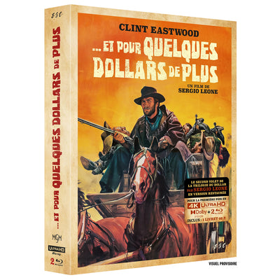 For a Few Dollars More (1965) (4K UHD + Blu-ray + Bonus Blu-ray) Steelbook Limited Collector's Edition