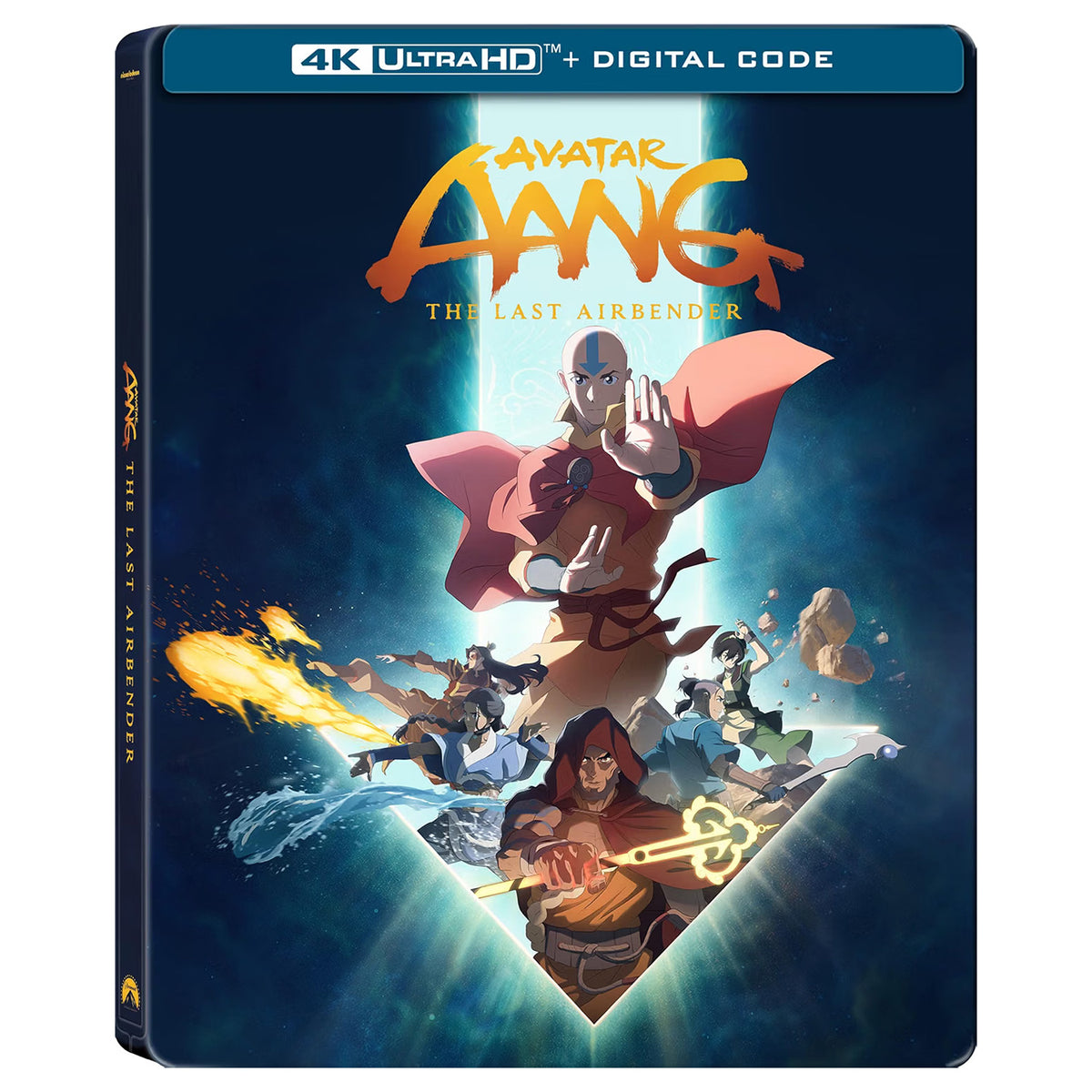 Аватар Аанг: Последний маг воздуха (2026) (англ. язык) (4K UHD Blu-ray) Steelbook