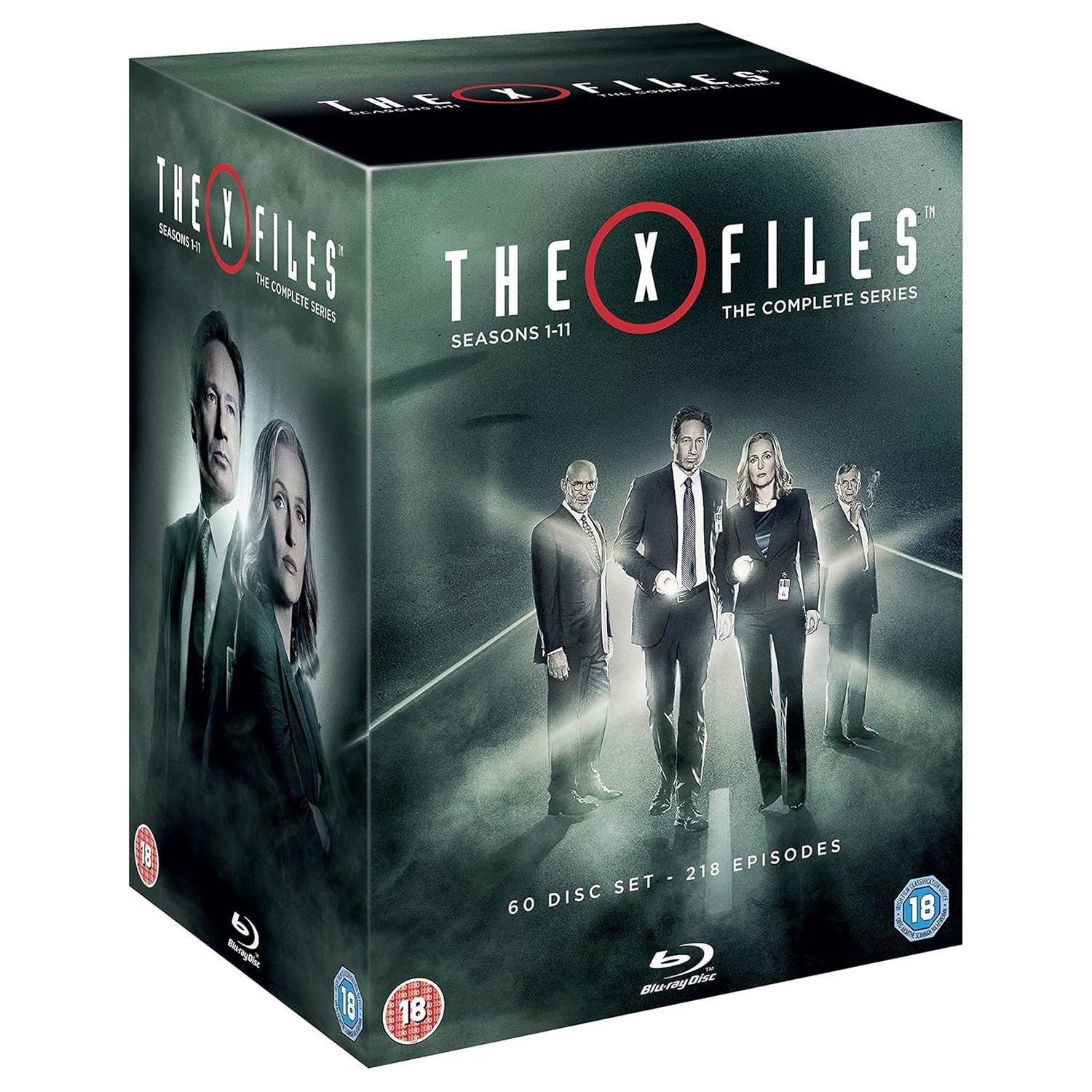 Секретные материалы: Полная коллекция. Сезоны 1-11 (1993-2018) (англ. язык) (60 Blu-ray)