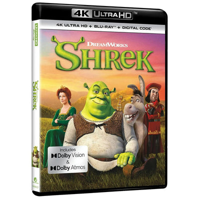 Шрэк (2001) (англ. язык) (4K UHD + Blu-ray) [25th Anniversary Edition]