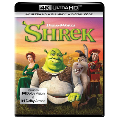 Шрэк (2001) (англ. язык) (4K UHD + Blu-ray) [25th Anniversary Edition]