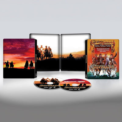 Сильверадо (1985) (англ. язык) (4K UHD + Blu-ray) Steelbook