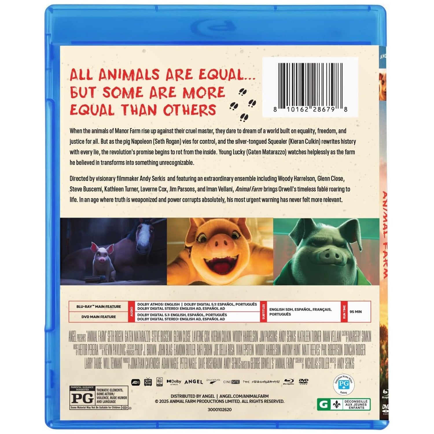 Скотный двор (2025) (англ. язык) (Blu-ray + DVD)