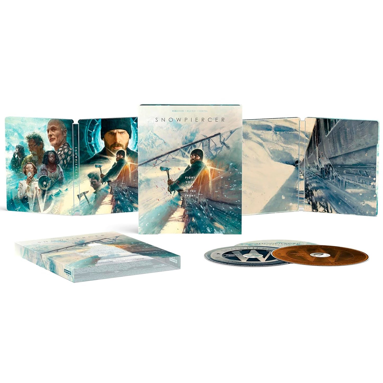 Сквозь снег (2013) (англ. язык) (4K UHD + 2 Blu-ray) Steelbook