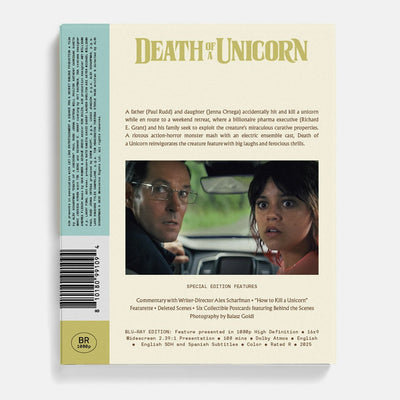 Смерть единорога (2025) (англ. язык) (Blu-ray) DigiPack Special Edition