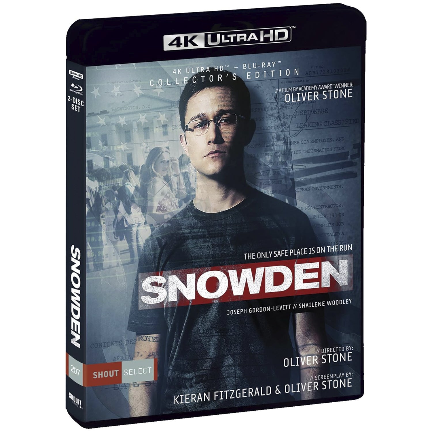 Сноуден (2016) (англ. язык) (4K UHD + Blu-ray)