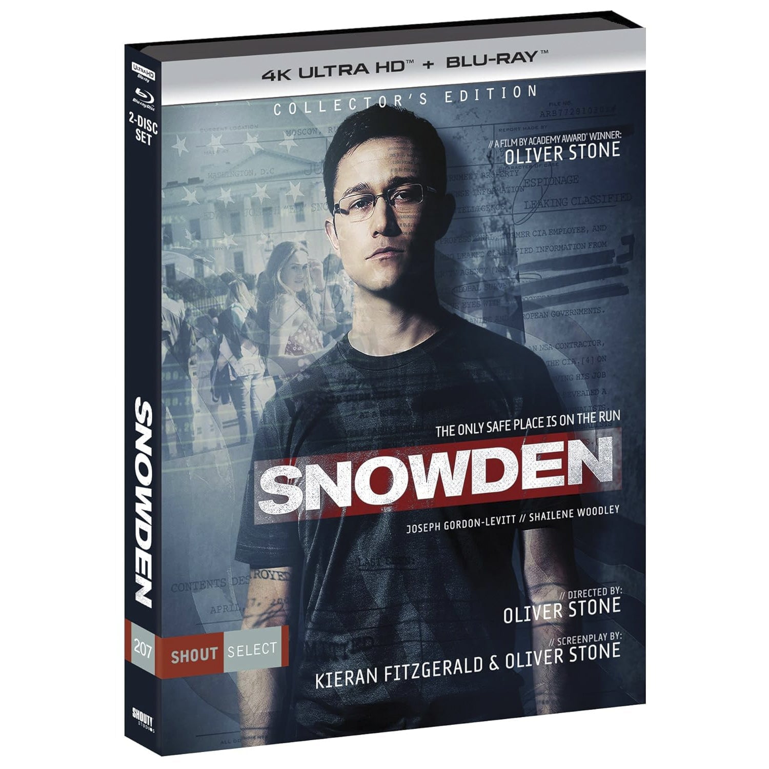 Сноуден (2016) (англ. язык) (4K UHD + Blu-ray)