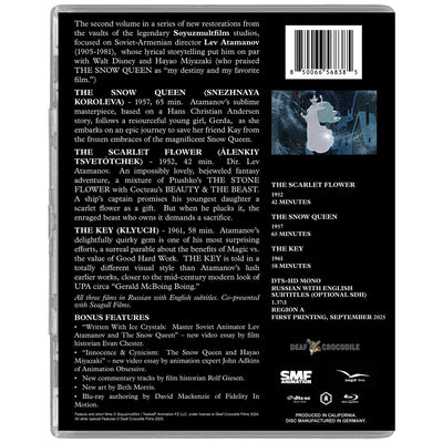 Сокровища Советской Мультипликации. Часть 2 (Снежная королева / Аленький цветочек / Ключ) (1952-1961) (Blu-ray) [Регион A] Deluxe Edition