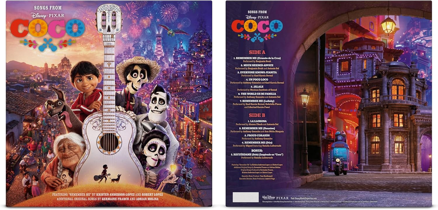 Songs from Coco (Pepita Green Glow-in-the-Dark Vinyl LP)